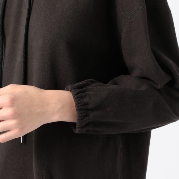 James Perse Oversized Womens Hoodie 100% Cotton Sweater - Picture 11 of 16